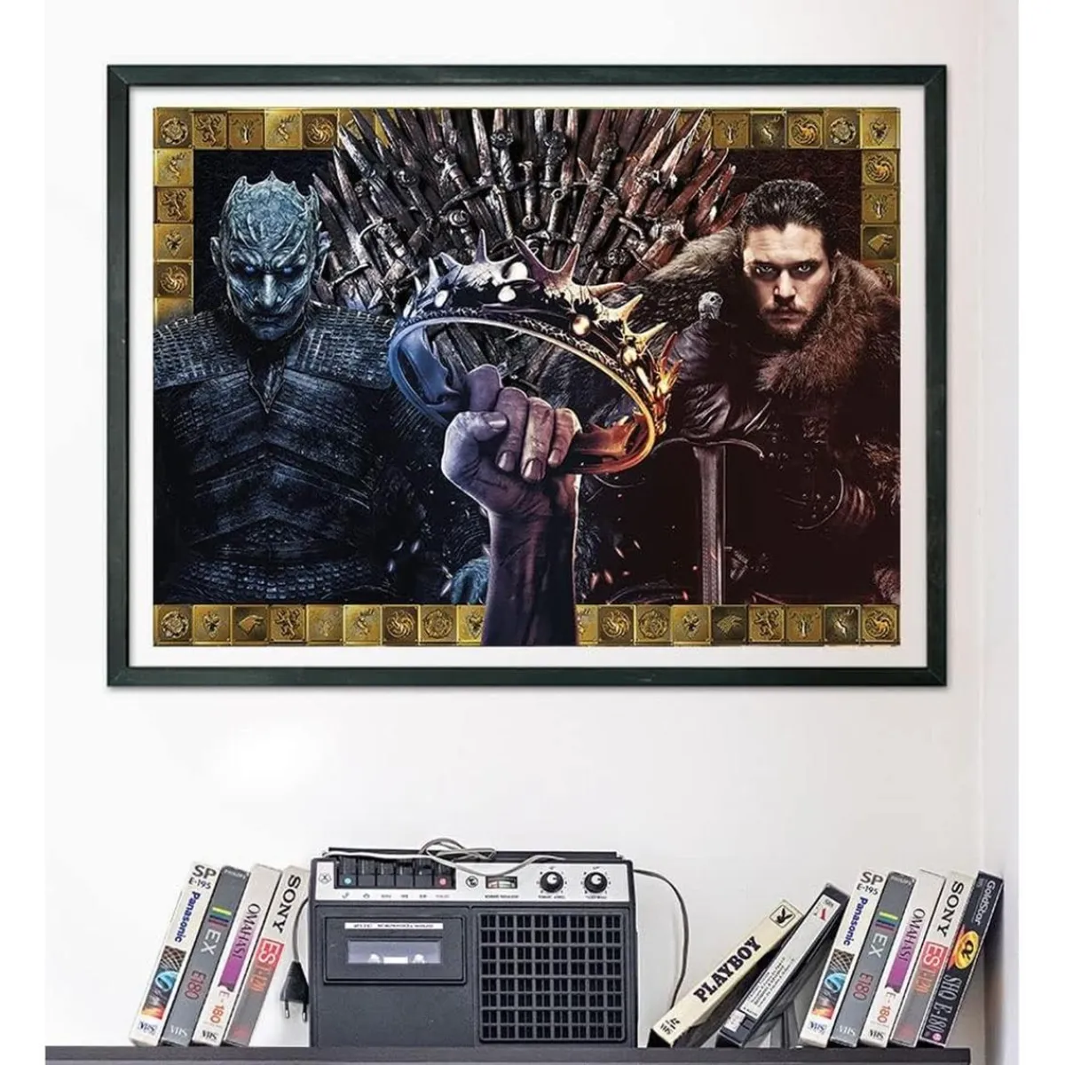 CLEMENTONI Juegos Y Puzzles*- Puzzle de personajes de Juego de Tronos, 1000 piezas ㅤ