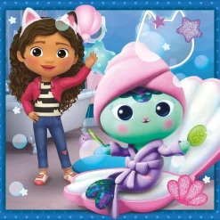 CLEMENTONI Juegos Y Puzzles*- Puzzle Gabbys Dollshouse 3x48 ㅤ