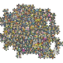 CLEMENTONI Juegos Y Puzzles*- Puzzle ilustrado de 1000 piezas imposible