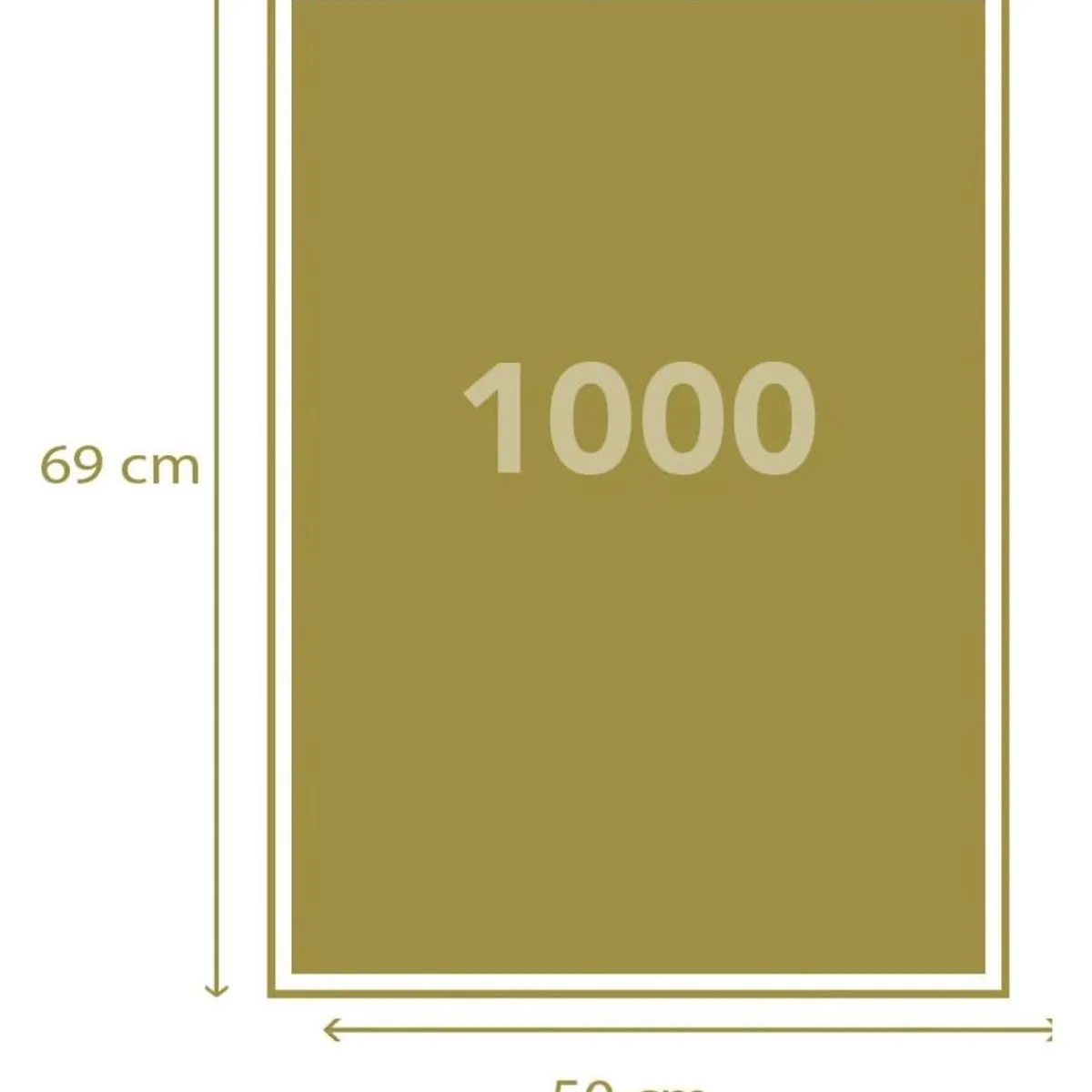 CLEMENTONI Juegos Y Puzzles*- Puzzle ilustrado de 1000 piezas imposible