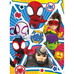 CLEMENTONI Juegos Y Puzzles*- Puzzle Infantil de 48 Piezas de Marvel Spidey ㅤ