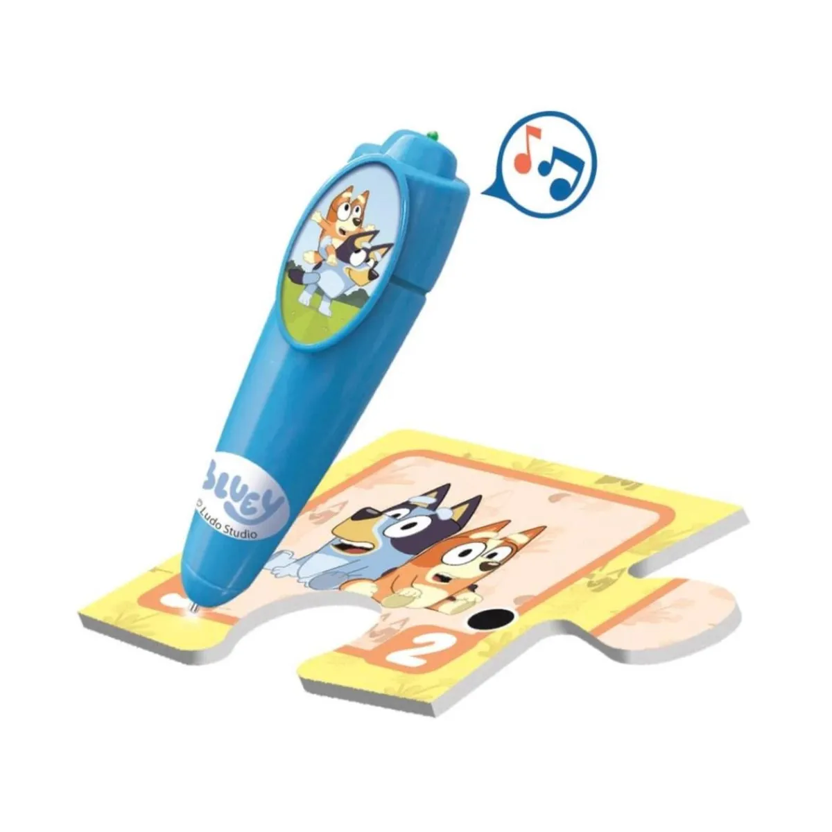 BLUEY Juguetes Educativos Y Libros|Juegos Y Puzzles*Clementoni - Puzzle Interactivo de Suelo 24 piezas -