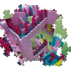 CLEMENTONI Juegos Y Puzzles*- Puzzle Juego del Calamar, 500 piezas, multicolor ㅤ