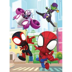 CLEMENTONI Juegos Y Puzzles*- Puzzle Maxi Infantil de 60 Piezas - Los Amigos de Spidey ㅤ