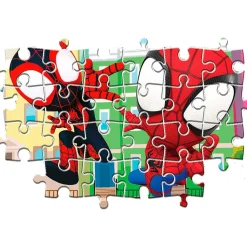 CLEMENTONI Juegos Y Puzzles*- Puzzle Maxi Infantil de 60 Piezas - Los Amigos de Spidey ㅤ