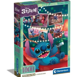CLEMENTONI Juegos Y Puzzles*- Puzzle multicolor Stitch 1000 piezas