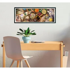 CLEMENTONI Juegos Y Puzzles*- Puzzle Panorama de 1000 piezas: Mesa del Herbolista ㅤ