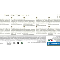 CLEMENTONI Juegos Y Puzzles*- Puzzle panorámico de 1000 piezas, Noche colorida en las Islas Lofoten ㅤ