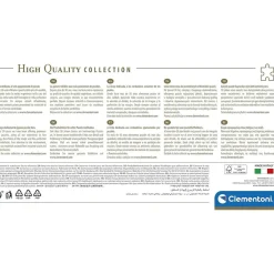 CLEMENTONI Juegos Y Puzzles*- Puzzle panorámico de 1000 piezas, paisajes de ciudades, Skyline de París ㅤ