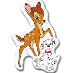 CLEMENTONI Juegos Y Puzzles*- Puzzle progresivo Animales, 3-6-9-12 piezas, Amigos del Reino Animal ㅤ