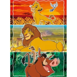 CLEMENTONI Juegos Y Puzzles*- Puzzles infantiles de 48 piezas Disney Clásicos ㅤ