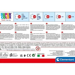 CLEMENTONI Juegos Y Puzzles*- Puzzles infantiles de 48 piezas Disney Clásicos ㅤ