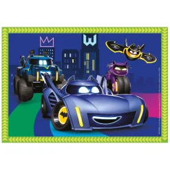 CLEMENTONI Juegos Y Puzzles*- Puzzles progresivos 4 en 1 - Batwheels