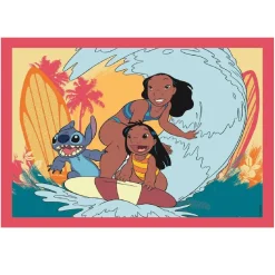 CLEMENTONI Juegos Y Puzzles*- Puzzles progresivos 4 en 1 - Stitch