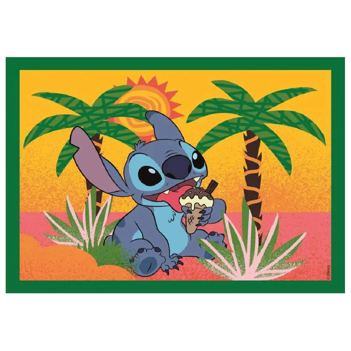 CLEMENTONI Juegos Y Puzzles*- Puzzles progresivos 4 en 1 - Stitch