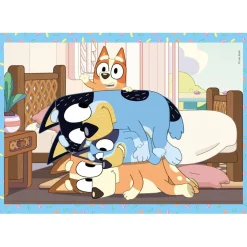 CLEMENTONI Juegos Y Puzzles*- Puzzles progresivos 4 en 1 - Bluey