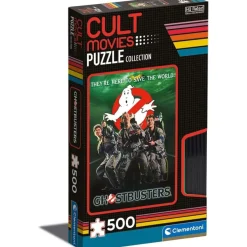CLEMENTONI Juegos Y Puzzles*- Rompecabezas de películas de culto Ghostbusters de 500 piezas ㅤ