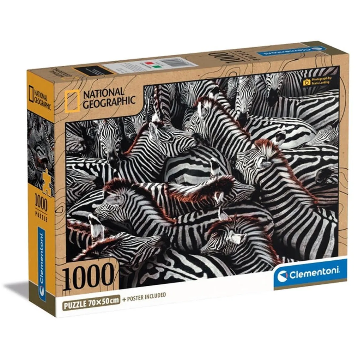 CLEMENTONI Juegos Y Puzzles*- Rompecabezas Paisajes National Geographic 1000 piezas ㅤ