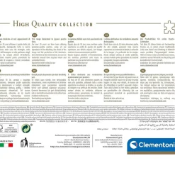 CLEMENTONI Juegos Y Puzzles*- Rompecabezas de la gran ola de Hok - 1000 piezas, arte famoso ㅤ