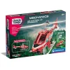CLEMENTONI Steam*- Set de construcción Mechanics Lab Helicóptero de Bomberos ㅤ