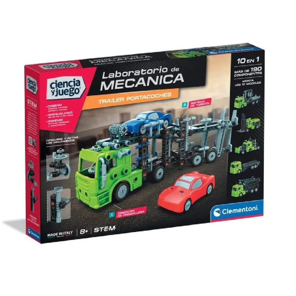 CLEMENTONI Steam*- Trailer Portacoches