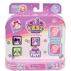 BIZAK Coleccionables Y Mini Mundos*Clickeez - Multi Pack 5 teclas Clickeez (Varios modelos)