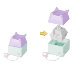 BIZAK Coleccionables Y Mini Mundos*Clickeez - Pack 2 teclas Clickeez (Varios modelos)