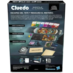 HASBRO IBERIA Friki Zone|Juegos Y Puzzles*Cluedo - Sabotaje en altamar