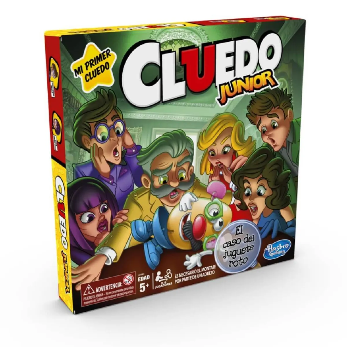 HASBRO EU TRADING Juegos Y Puzzles|Friki Zone*Cluedo Junior (varios modelos)