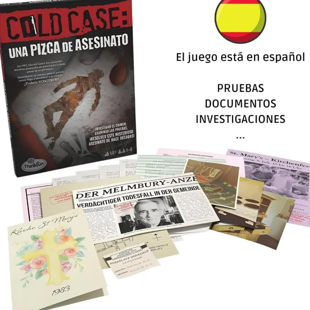 RAVENSBURGER IBÉRICA Friki Zone|Juegos Y Puzzles*Cold Case - Una pizca de asesinato