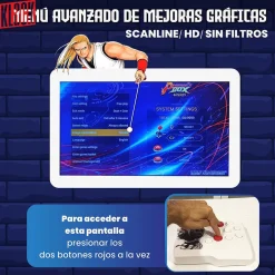 KLACK EUROPE Figuras De Acción*Consola de juego Pandora Box 3D 10.000 juegos