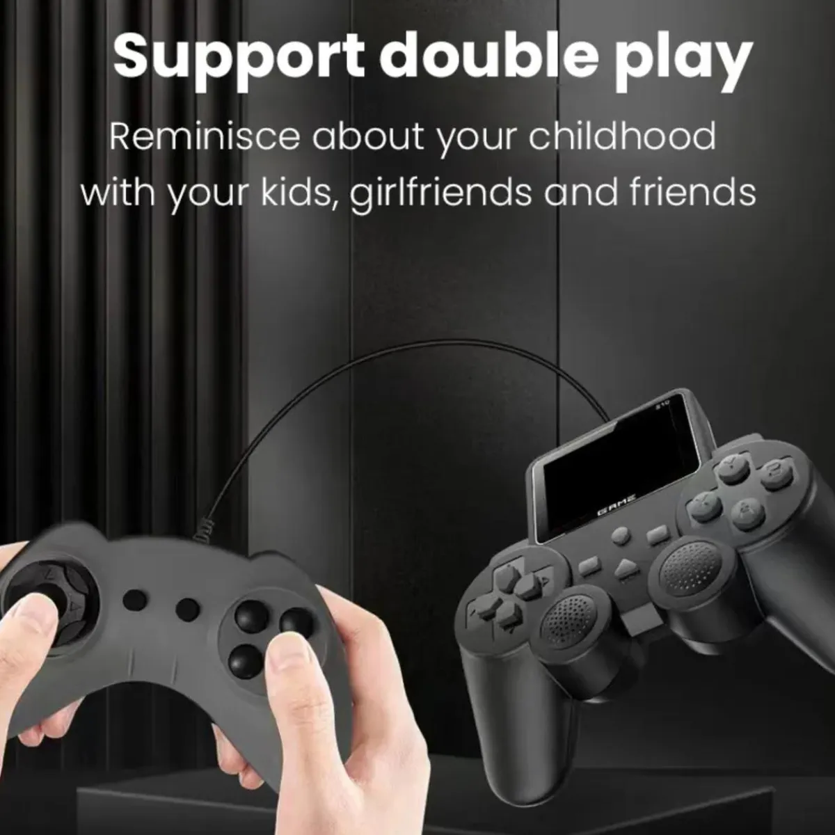 KLACK EUROPE Figuras De Acción*Consola de juegos portátil Retrovision S10 500 juegos