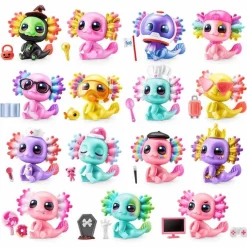 BABY STAR BY GARESSI Coleccionables Y Mini Mundos*Cápsula 5 sorpresas A-Lot-A Axolotls