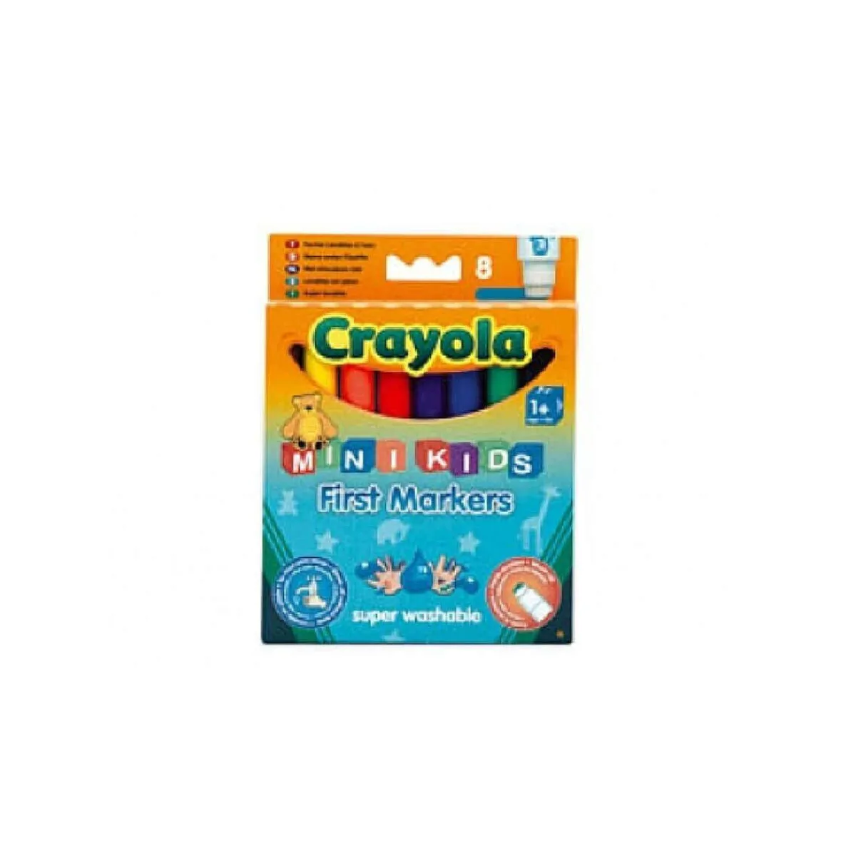 CRAYOLA Arte Y Manualidades*- 8 Rotuladores lavables