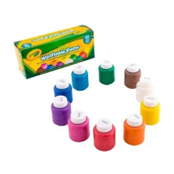 CRAYOLA Arte Y Manualidades*- 10 Témperas lavables