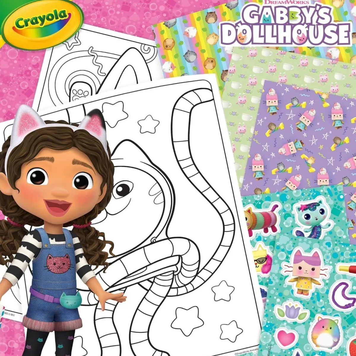 CRAYOLA Arte Y Manualidades*- Juego maletin del artista Gabby's Dollhouse