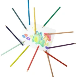 CRAYOLA Arte Y Manualidades*- Lápices de colores pastel de dibujo, caja de 12 colores ㅤ