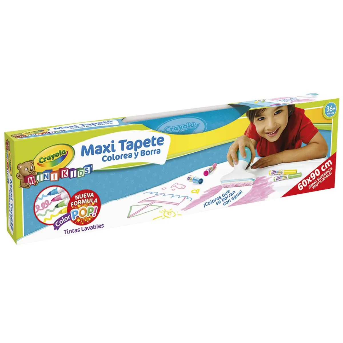 CRAYOLA Arte Y Manualidades*- Maxi Tapete Colorea y Borra