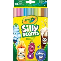 CRAYOLA Arte Y Manualidades*- Rotuladores lavables multicolor, set de 10 unidades ㅤ