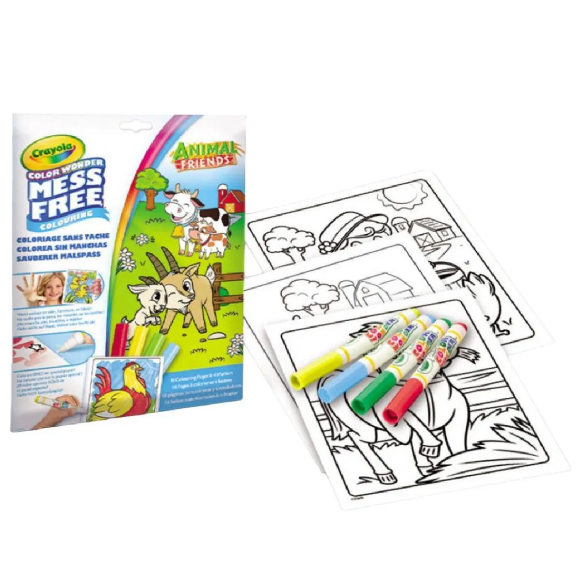 CRAYOLA Arte Y Manualidades*- Set Color Wonder amigos de la granja