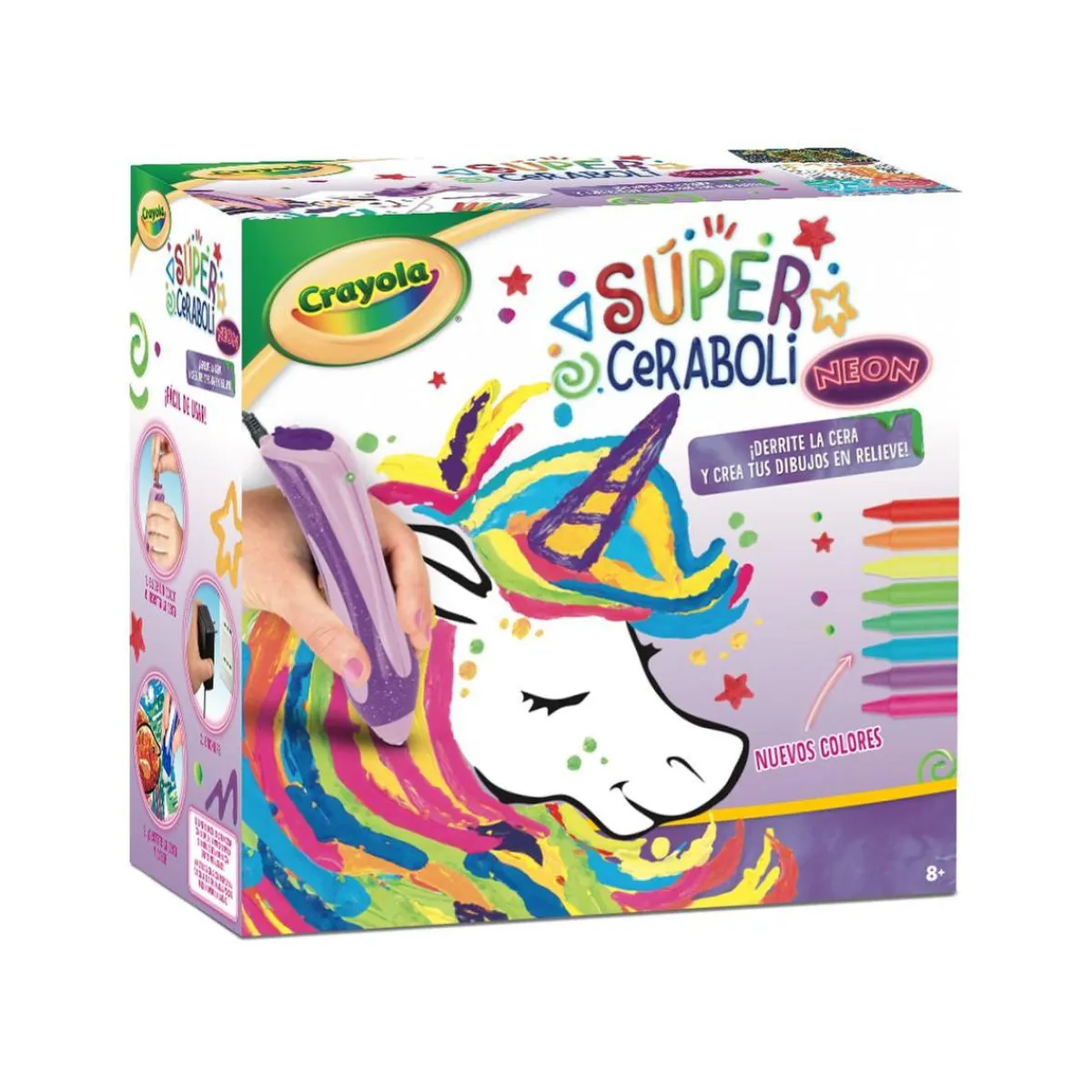 BINNEY & SMITH (EUROPE) Arte Y Manualidades*Crayola - Súper Ceraboli Unicornio Neón