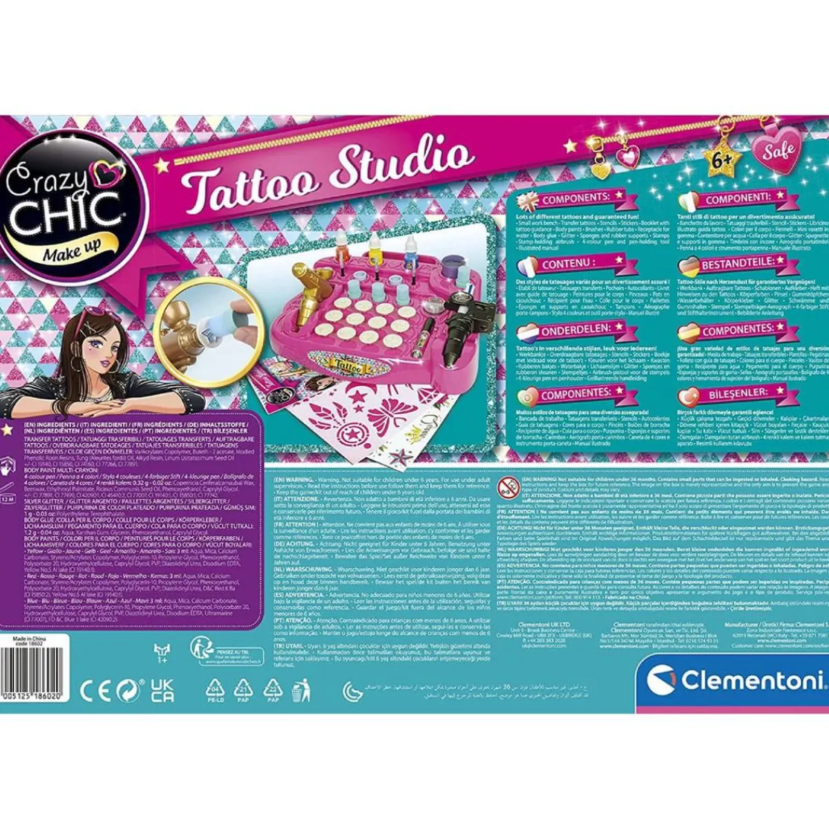 CLEMENTONI Estilo De Vida*Crazy Chic - Estudio de tatuajes