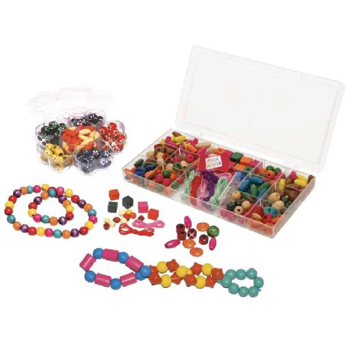 CREAMANIA GIRL Estilo De Vida*Creamania - Joyero de cuentas de madera