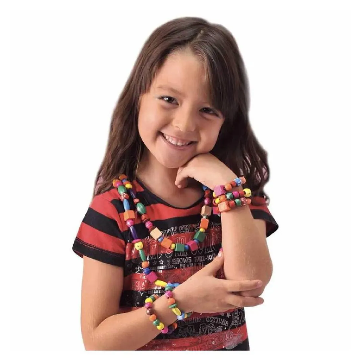 CREAMANIA GIRL Estilo De Vida*Creamania - Joyero de cuentas de madera