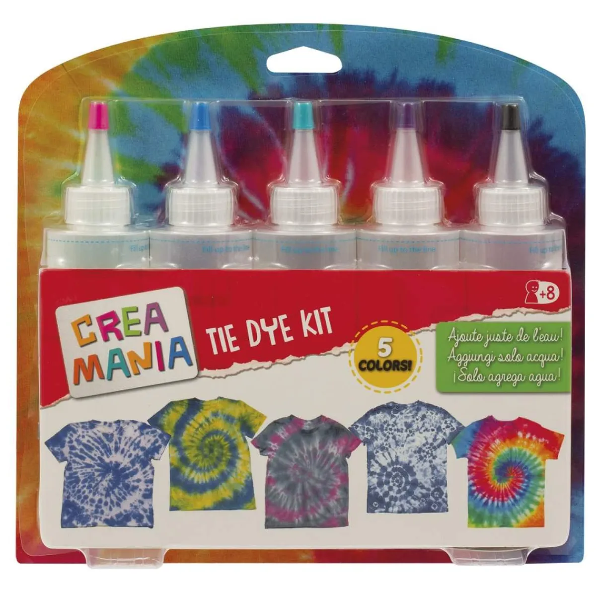CREAMANIA UNISEX Arte Y Manualidades*Creamania - Kit tinte Tie Dye (varios colores)