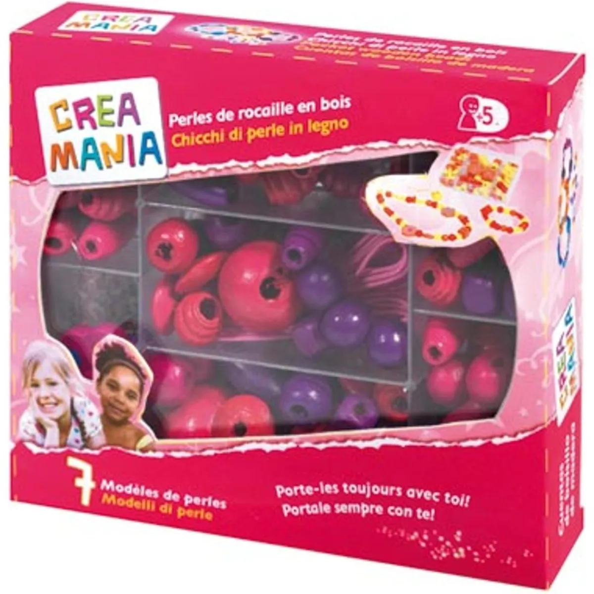 TOYS "R" US Arte Y Manualidades*Creamania - Perlas de fantasía en madera ㅤ