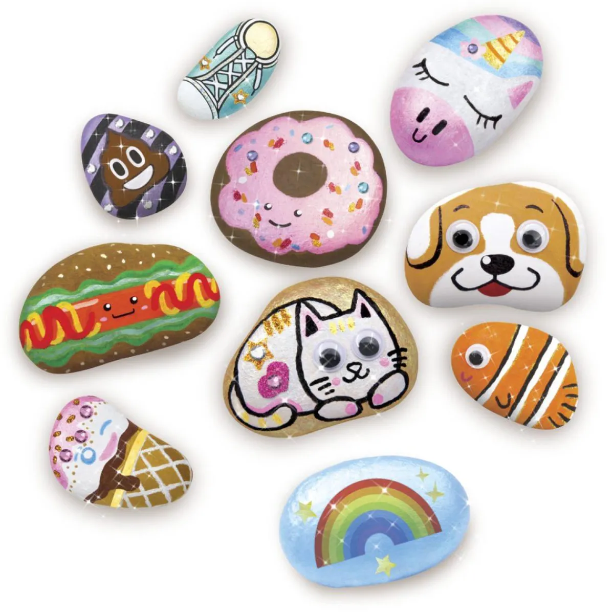 CREAMANIA Arte Y Manualidades*- Piedras creativas