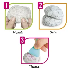 CREAMANIA GIRL Arte Y Manualidades*Creamania - Rocas Creativas de Pasta de Modelar