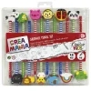 CREAMANIA UNISEX Arte Y Manualidades*Creamania - Set de 12 lápices con goma de borrar