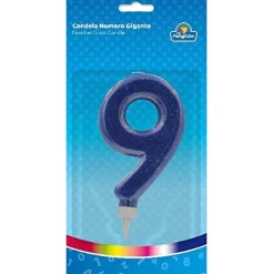 TOYS "R" US Artículos De Fiesta Y Regalos*Cubo de Fiesta Vela Gigante de Color 24.5 cm con Portavelas